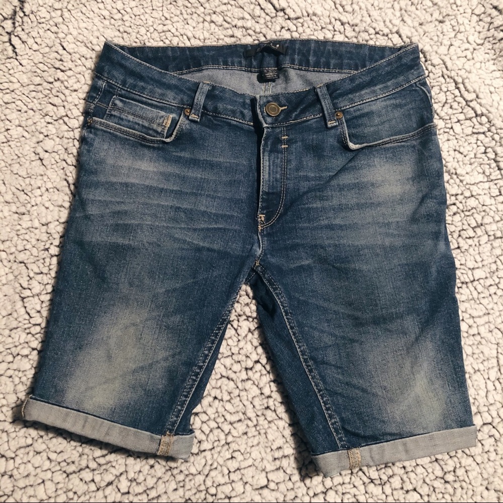 Forever 21 men Denim Short Tight
